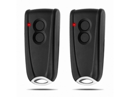 Controle Remoto Universal para Abridor de Porta de Garagem 433mhz, Pacote com 2 TAISHENGDA