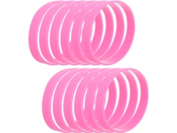 Conjunto De 60 Pulseiras Silicone Elásticas Alipis, Lisas E Coloridas Para Festas Eventos, Ideais Para Homens, Mulheres