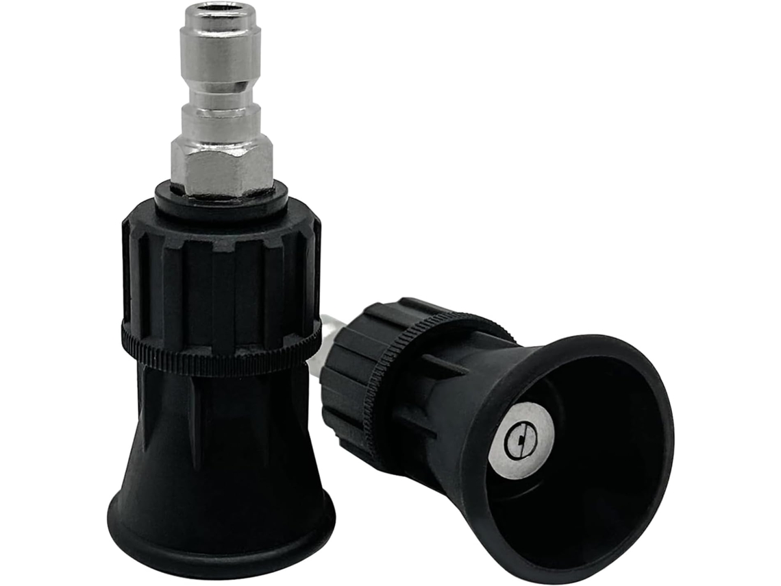 Kit Com 2 Adaptadores Profissionais De Mangueira Engate Rápido Para