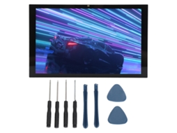 Tela LCD de 7 polegadas para Steam Deck, laminada, anti impressões digitais, fácil instalação