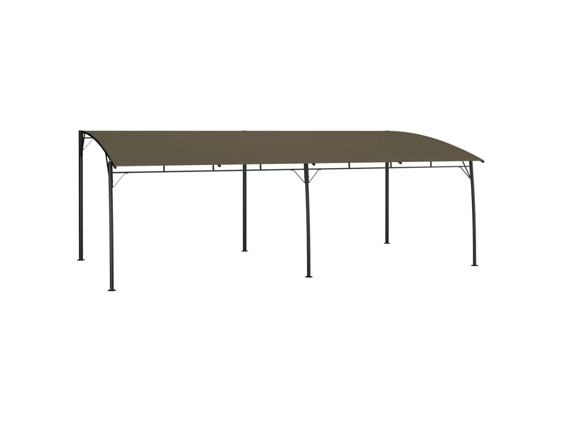 Toldo para-sol VIDAXL Taupe Poliéster (6x3x2,55 m)