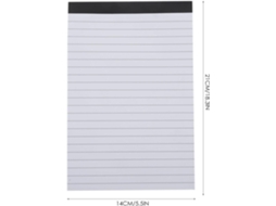 Conjunto 5 Cadernos A5 Abaodam, Papel Fácil De Destacar, 25 Folhas Por Caderno, Bloco Notas Simples
