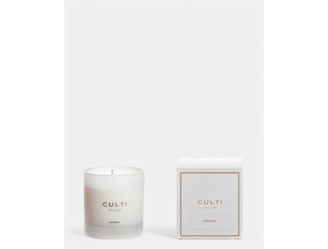 Candela Culti In Vetro Satinato Serigrafato 270g Aramara