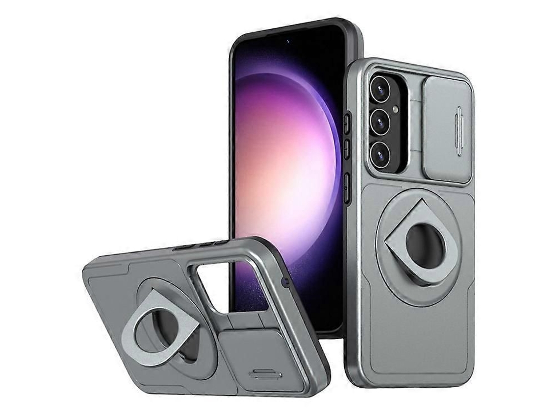 Capa Magnética Para Celular Compatível Com Samsung Galaxy S21 Fe 5g, Com Proteção Deslizante Para A Câmera E À Prova De Choque.