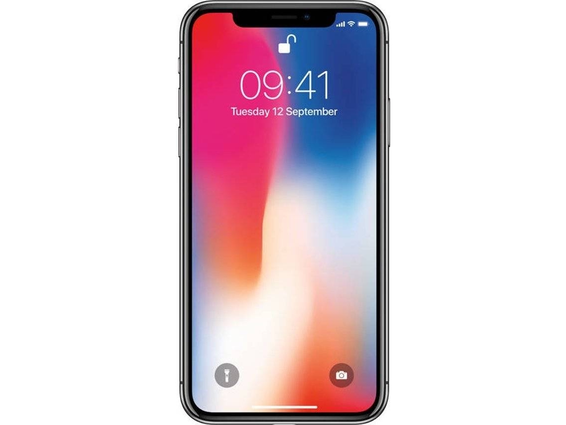 iPhone X APPLE (Recondicionado Reuse Como Novo - 5.8'' - 64 GB - Cinzento)