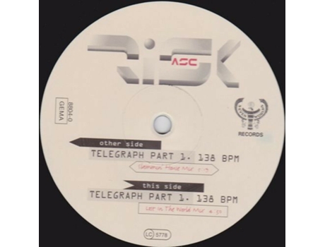 Vinil Telegraph Part 1 Seven Worlds Records