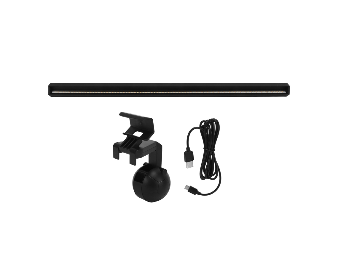 Luz De Monitor Com Controle Táctil 3 Modos De Luz Regulável Usb Led Para Escritório Lar
