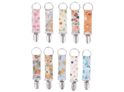 Mali 10pcs Clip de Chapéu Multifuncional para Viagem Mochilas Malas Aplicações Ampla Metal