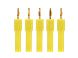 ADAPTADORES de plugue banana 2mm para 4mm macho para fêmea latão 5pcs YURU, condutividade excelente
