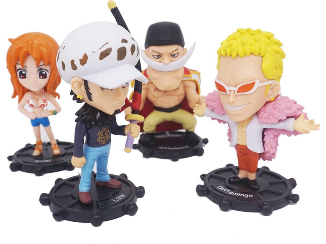 4 Figuras EASTVAPS One Piece Donquixote Doflamingo Edward Newgate