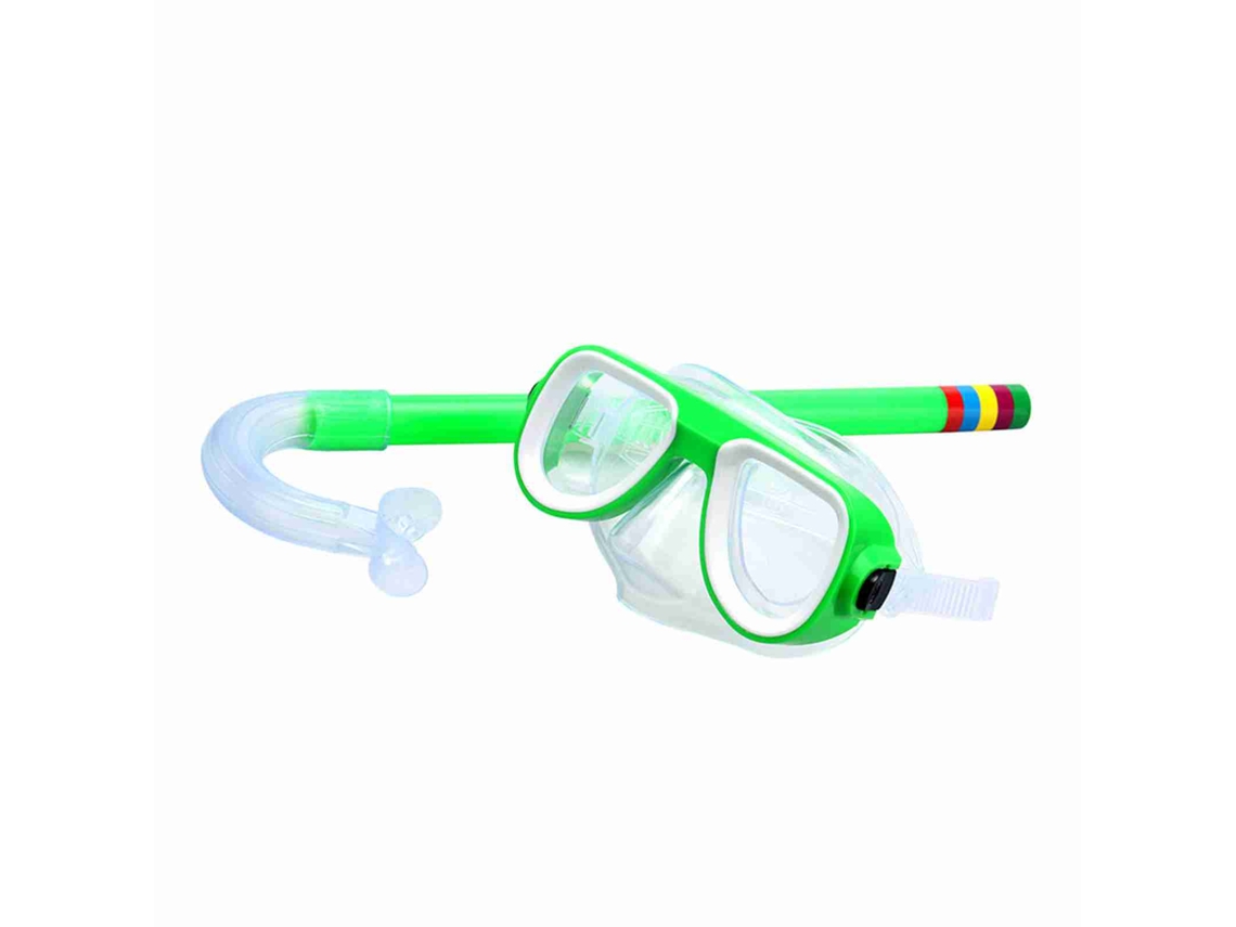 Mali conjunto de Snorkel para Crianças 3 9 Anos, Máscara de Mergulho e Óculos de Natação, Material Ecológico, Cores Vibrantes