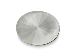 Centro de Mesa VERSA Branco 40 x 40 cm