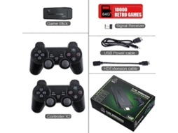 Console De Videogame 64g Integrado 10000 Jogos Retrô Console De Videogame Portátil Sem Fio Hengjian