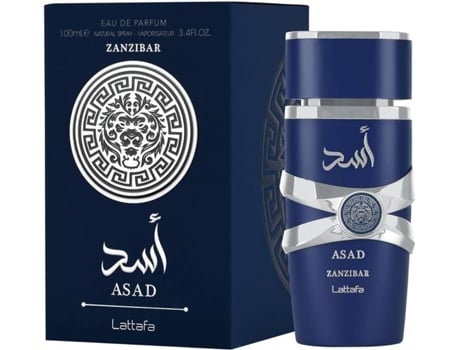 Perfume Lattafa Asad Zanzibar for Men 100ml - Fragrância única e sofisticada
