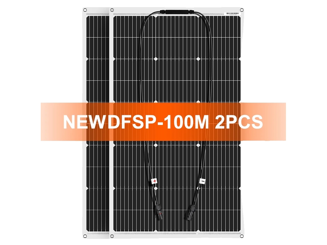 Painel solar flexível, potência máxima, tensão de 18 V, certificado CE, OEM de 200 W