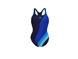 Fato de Banho de Mulher para Natação ARENA Peça Waves Profile Azul (36)