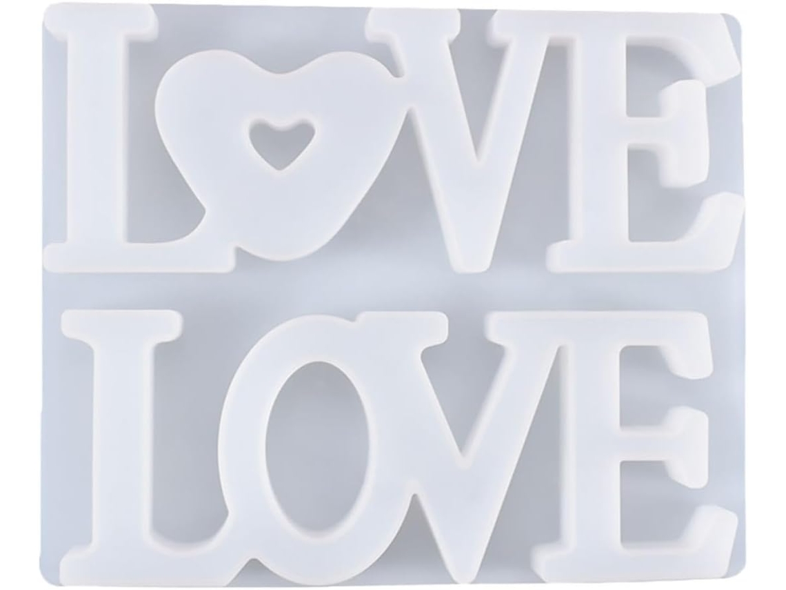 Molde De Silicone Em Formato De Coração Para Decoração De Paredes E Portas.