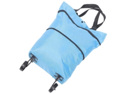 Carrinho de Compras Dobrável com Rodas Carrinho de Compras Portátil de Grande Capacidade para Viagens, Acampamentos e Uso Diário. GOKOCO