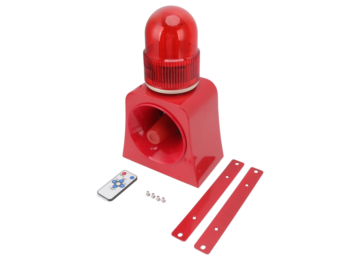 Alarme Sonoro E Visual (com Proteção Ip65, Alimentado Por 12-24v)