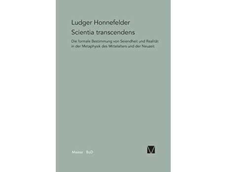 Livro Scientia transcendens German Edition de Ludger Honnefelder (Alemão)
