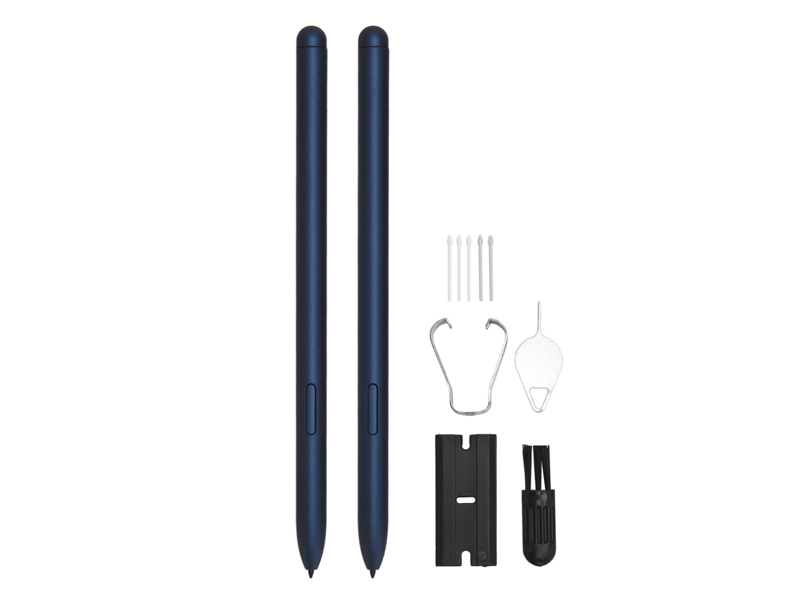 Caneta Digital Stylus para Tab S7/S7 Plus com 4096 Níveis de Pressão e 5 Pontas Azul | S/MARCA