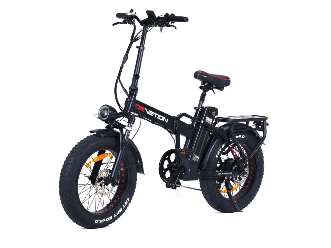 Bicicleta Elétrica - DRVETION - At20 Pro Max - 750w 48v15ah 20" Freio Hidráulico Ebike Preto