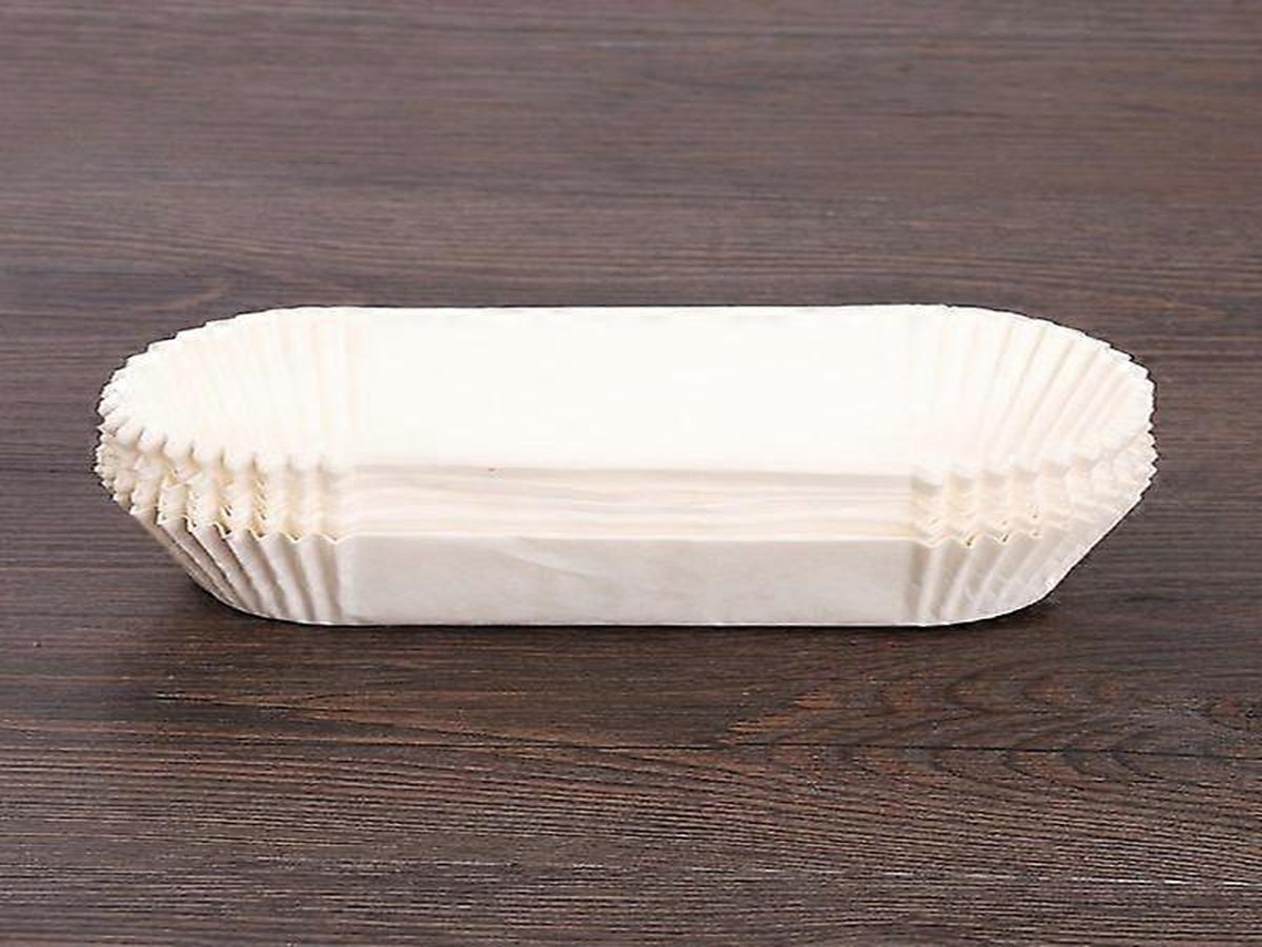 Papel vegetal Lurelia, 50 unidades, branco, para grelhar e cozinhar