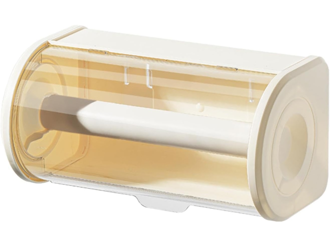 Dispensador De Papel Toalha Parede Para Cozinha, Suporte Para Papel Higiênico De Grande Capacidade Com Tampa Protetora