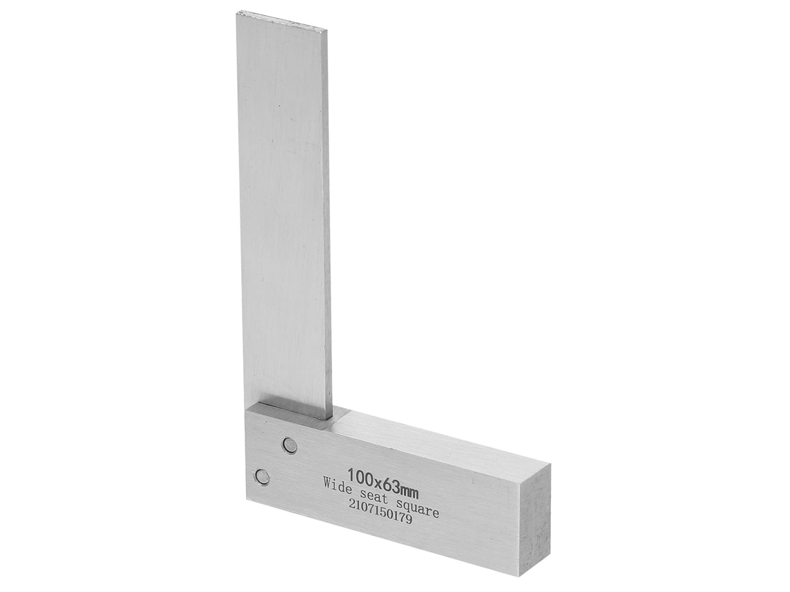 Lurelia Régua De Marcenaria Em Aço Carbono 63 Mm Com Portátil E Durável Para Marcenaria
