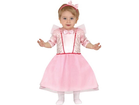 DISFRAZZES - Fato de Bebé  Princesa Rosa (Tam: 12 a 24 meses) Fato de Bebé  Princesa Rosa (Tam: 12 a 24 meses)