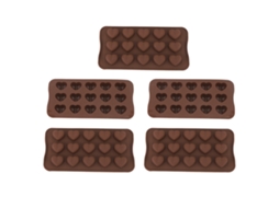 Moldes de Silicone LAXISCREED 15 Cavi Heart Safe