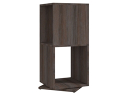 Rotating Cabinet, Rotating Cabinets Vidaxl Cinzeto Madeira Processada (n/a)