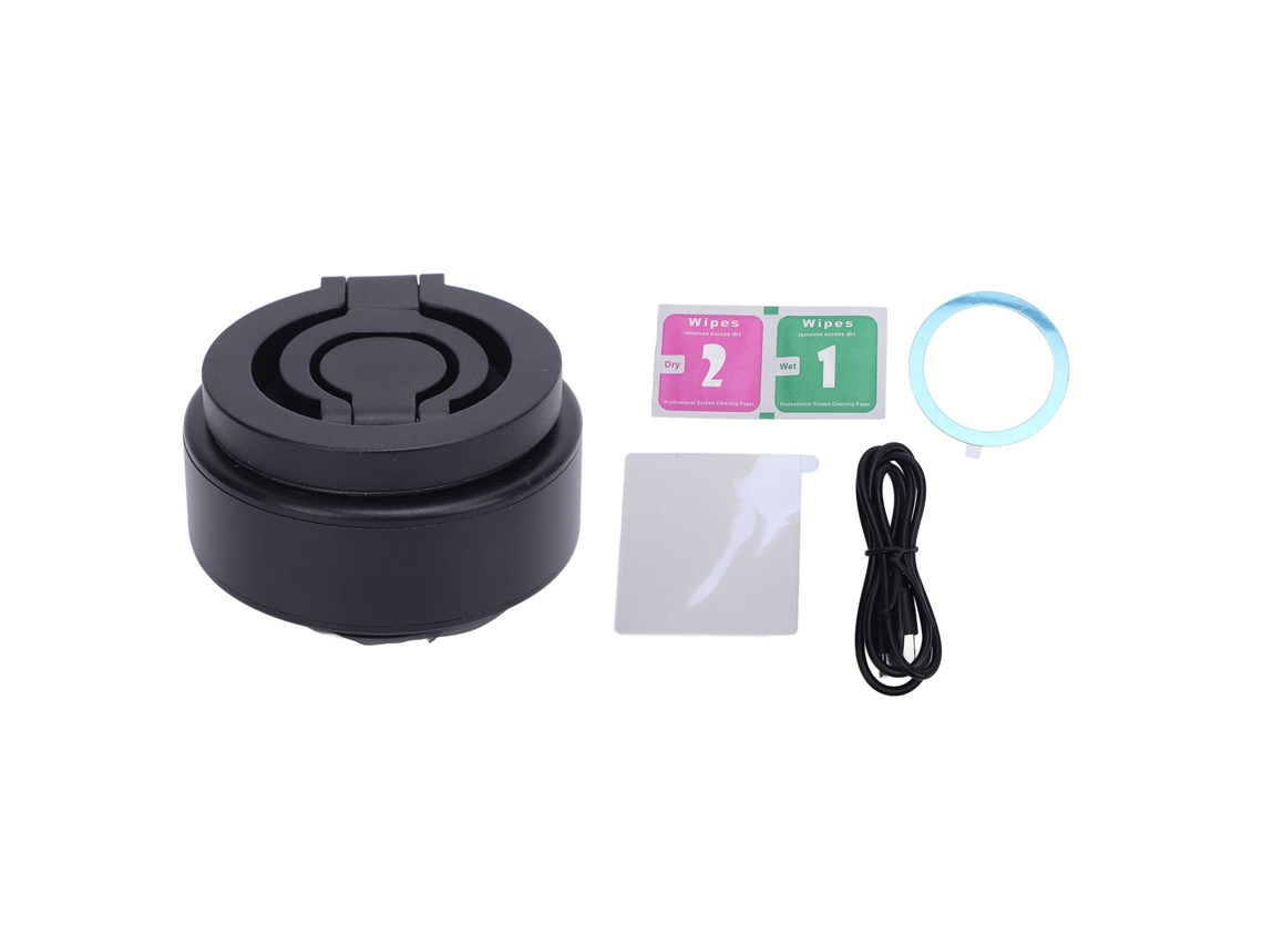 Suporte para Telemóvel LAXISCREED com Rotação de 360°, Sucção Magnética e Dobra em 3 Secções