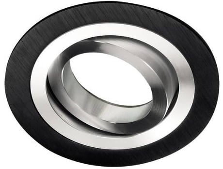 Candeeiro de Teto Embutida  Classic (Preto - GU10 - 50 W - Alumínio - 9x9x2.5 cm)