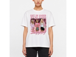 Rockinstone Mean Girls Get In Loser White T-shirt Size:xxxl