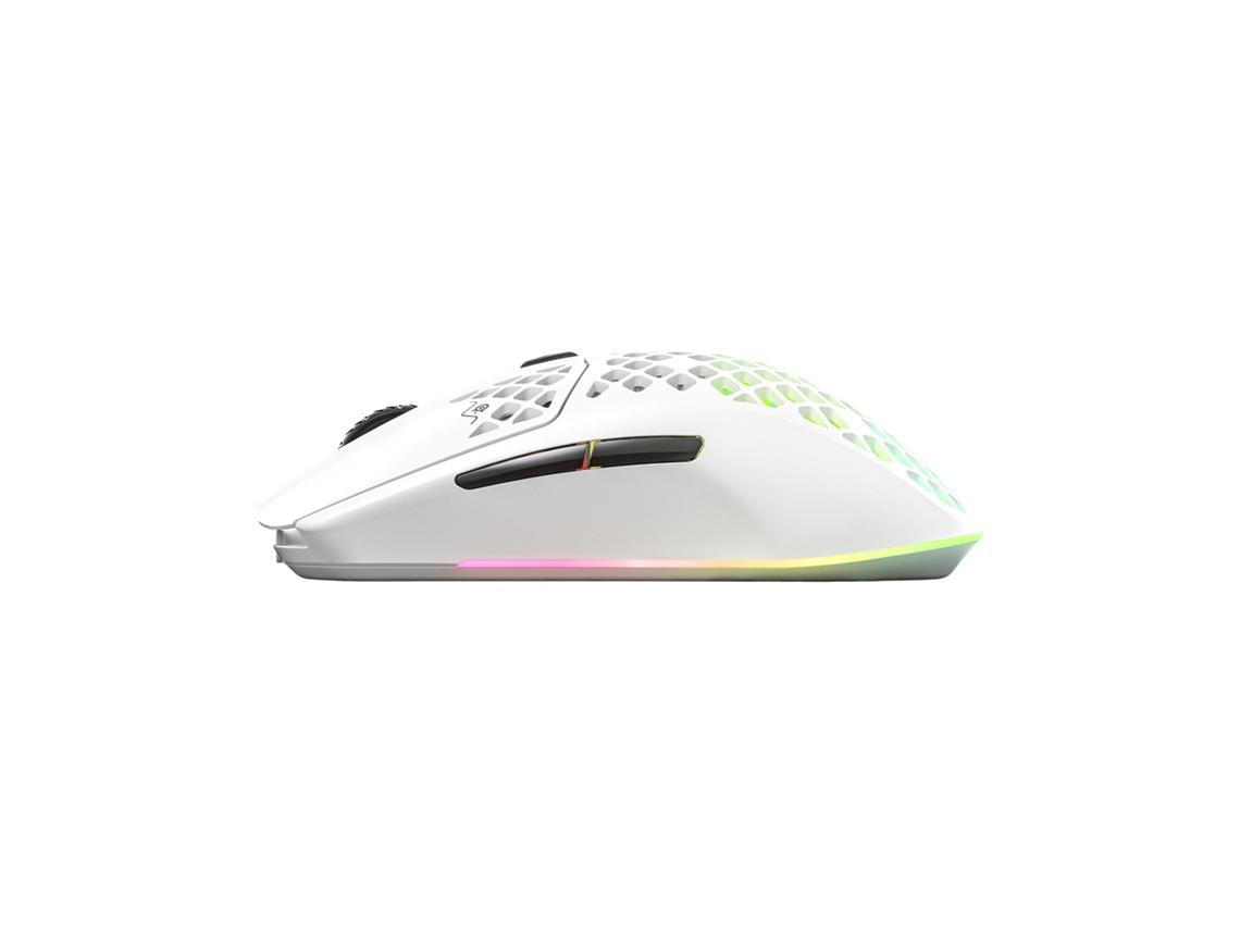 Rato STEELSERIES (18000 dpi - Branco)