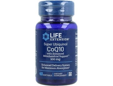 Suplemento Alimentar LIFE EXTENSION Super Ubiquinol Coq Enhanced Mitocondrial Support ™ (60 pérolas)