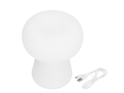 Luminária Noturna de Mesa em Formato Cogumelo 3w com Sensor de Movimento e Alimentação Usb para Sala Estar BRILVIBERA