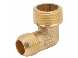 Cotovelo 90 Graus Válvula De Retenção Latão 1/2x3/8 Para Compressor De Ar 1100w