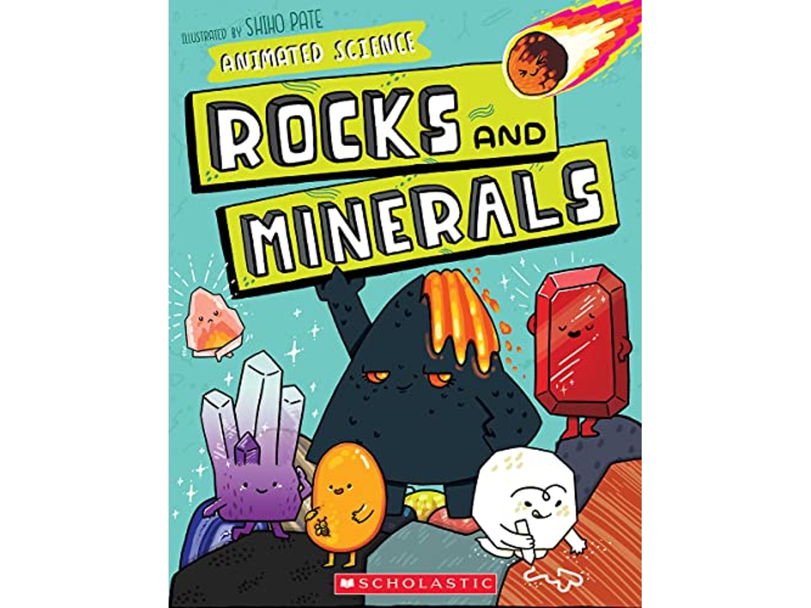 Livro Animated Science Rocks and Minerals de John Farndon (Inglês)