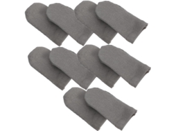 Healifty Conjunto De 10-protetores Dedo Para Jogos, Resistentes Ao Suor, Leves E Respiráveis, Para Telas Sensíveis Ao