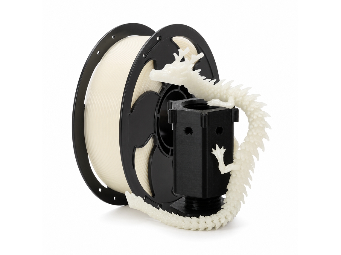 Filamento PLA verde brilhante, não escuro, para impressora 3D, compatível com Bambu Lab.