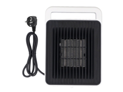 Aquecedor Elétrico Portátil Compacto de Mesa 220v Branco | S/MARCA