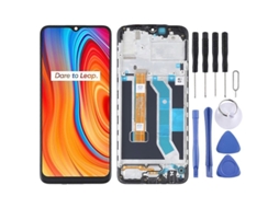 Tela LCD e Digitalizador completos com moldura para Oppo Realme C3 / C3i Rmx2027 Rmx2020 Rmx2021 CHARM