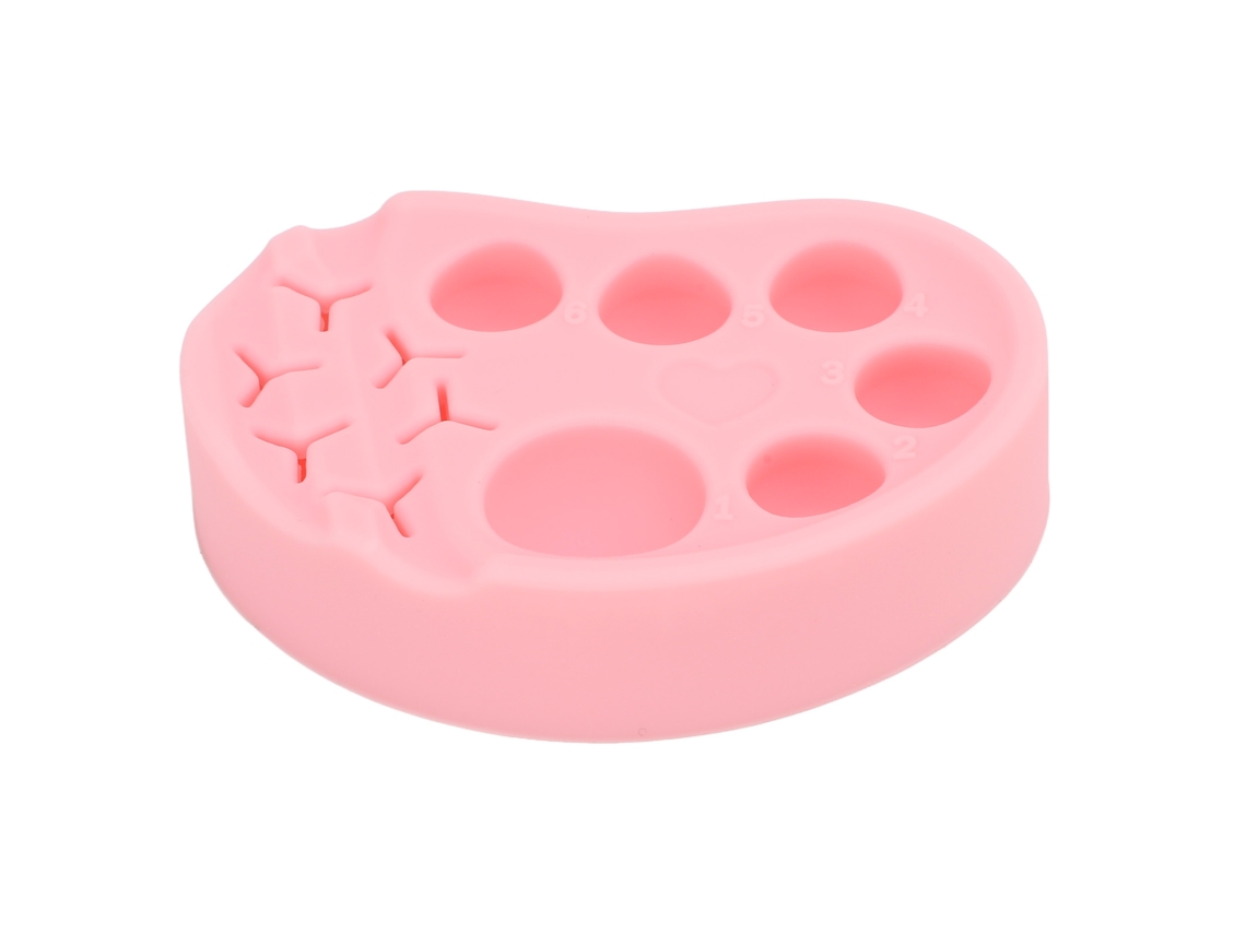 Paleta de loção para lifting de cílios e laminação de sobrancelhas, bandeja de silicone multifuncional para extensões de cílios e sobrancelhas.