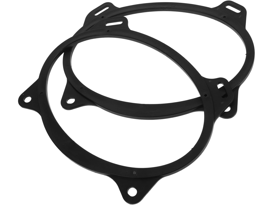 Conjunto De 2 Anéis Adaptadores Para Alto-falantes De Carro