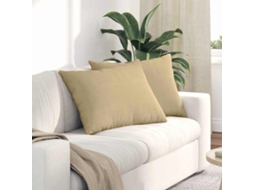 Vidaxl Travesseiros De Sofá 2 Pcs Cinza Verde 70 X 50 Cm