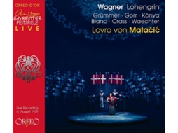 CD Konya/Grümmer/Blanc/Gorr/Matacic/+ - Lohengrin (GA) (3CDs)
