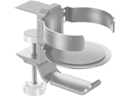 Suporte De Mesa Para Copos, Suporte Para Fones De Ouvido, 11,5 X 2,9 Cm, Acessório De Mesa Multifuncional, Preto