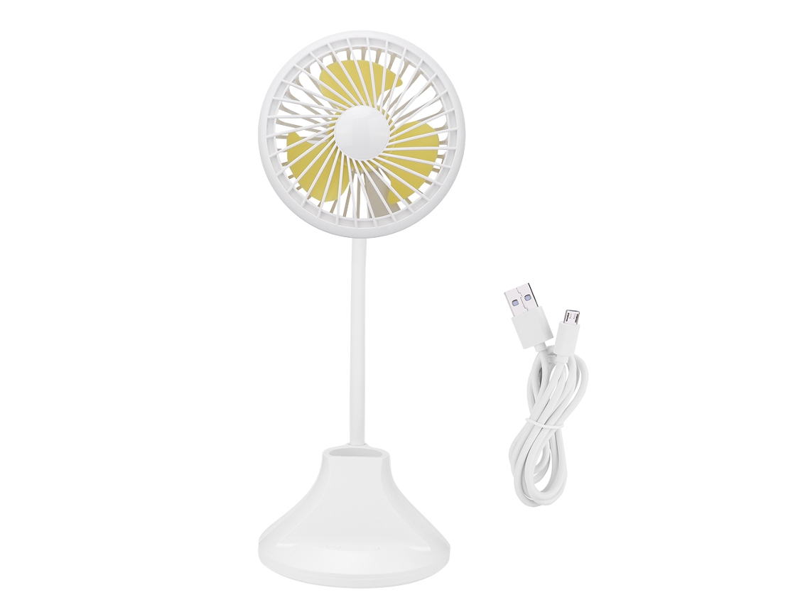 Lâmpada De Mesa Laxiscreed Com Ventilador, Luz De Noite Mínima, Recarregável Para Ambientes De Escritório
